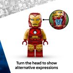 LEGO Marvel Iron Man Mech vs Ultron 76307 building set