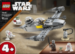 LEGO Star Wars Mando and Grogu's N-1 Starfighter 75410 building set