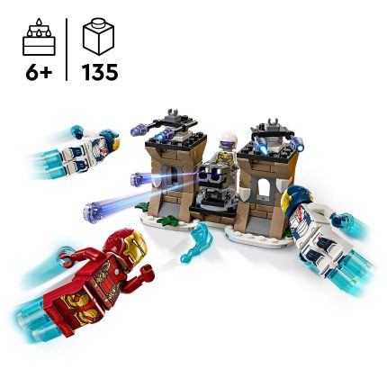 LEGO Marvel Iron Man and Iron Legion vs Hydra Soldier 76288 building set