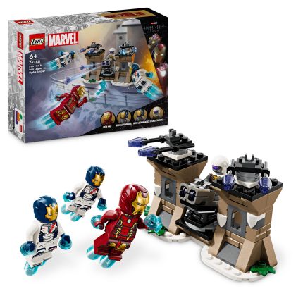 LEGO Marvel Iron Man and Iron Legion vs Hydra Soldier 76288 building set box