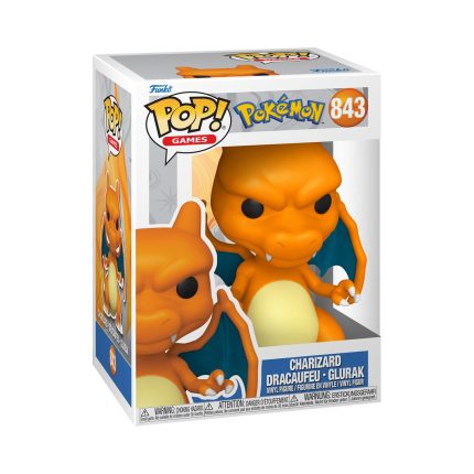 Funko Pop! Games Pokémon Charizard #843 Box View