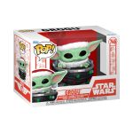 Funko Pop! Star Wars Grogu in Pram (Holiday) #746 Vinyl Figure Box View