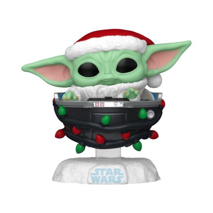 Funko Pop! Star Wars Grogu in Pram (Holiday) #746 Vinyl Figure