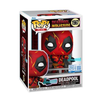 Funko Pop! Marvel Deadpool Deadpool & Wolverine #1567 Box View