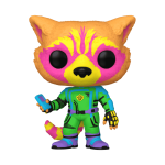 Funko Pop! Marvel Rocket Guardians of the Galaxy Vol. 3 Blacklight #1241