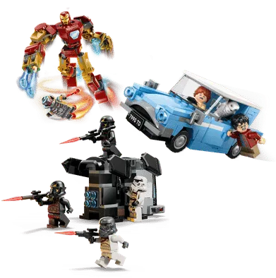 Official LEGO building sets and collectibles.